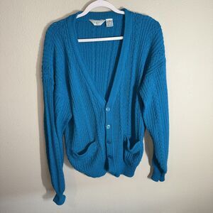 American Weekend Women’s Cardigan Blue